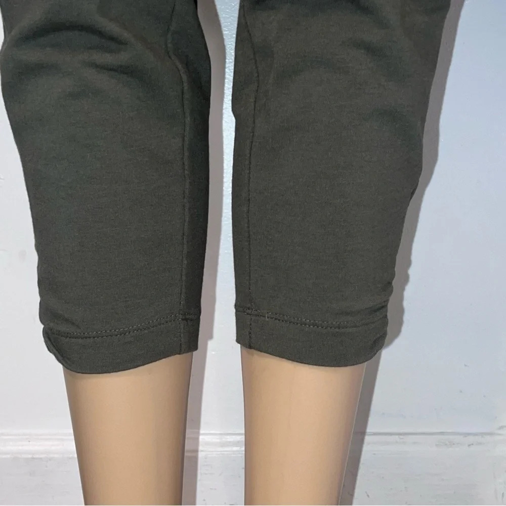 Pure Jill, XS-P oversized 2 piece, long sleeve hooded‎ shacket, matching capri - Picture 5 of 13